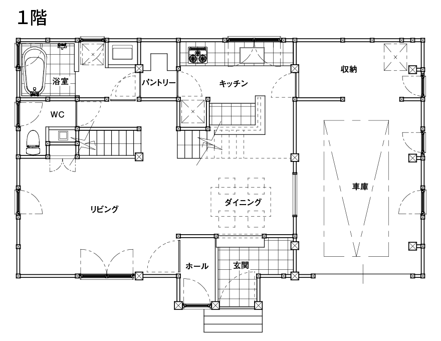 1階